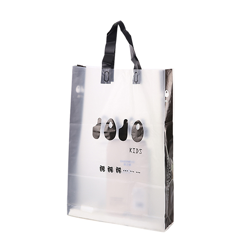 磨砂廣告手提PO塑料袋定制