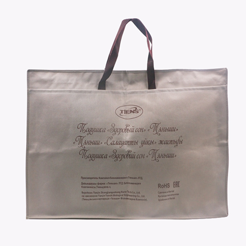 灰色無紡布服裝家紡袋訂制