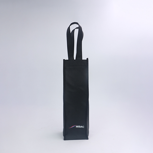 黑色禮品宣傳手提環保袋定制