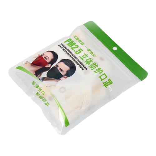 PM2.5立體防護(hù)口罩包裝袋